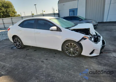 2015 Toyota Corolla L из США, поврежденный, VIN 2T1BURHE3FC389491